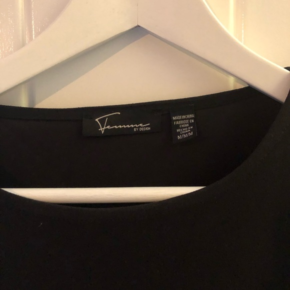 Short black formal dress - Picture 2 of 4